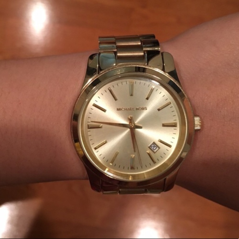 Michael kors Gold Runway Watch ⌚️