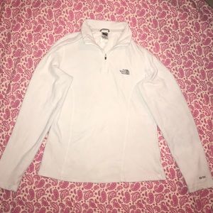 North face 3/4 zip fleece