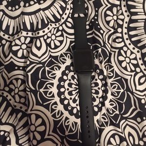 Black chrome apple watch