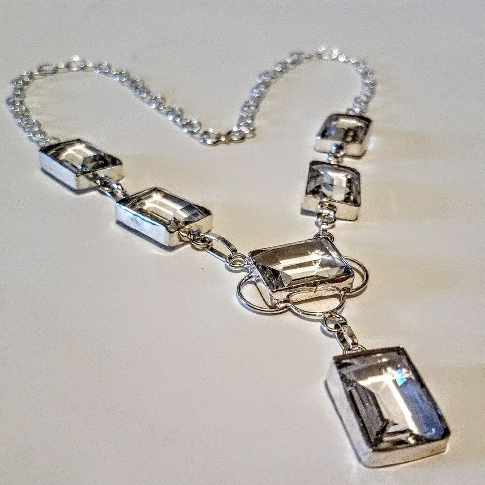 White Topaz Necklace
