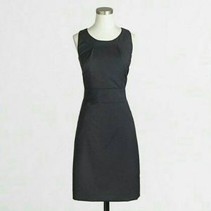 J.Crew tailored shift dress in lightweight wool