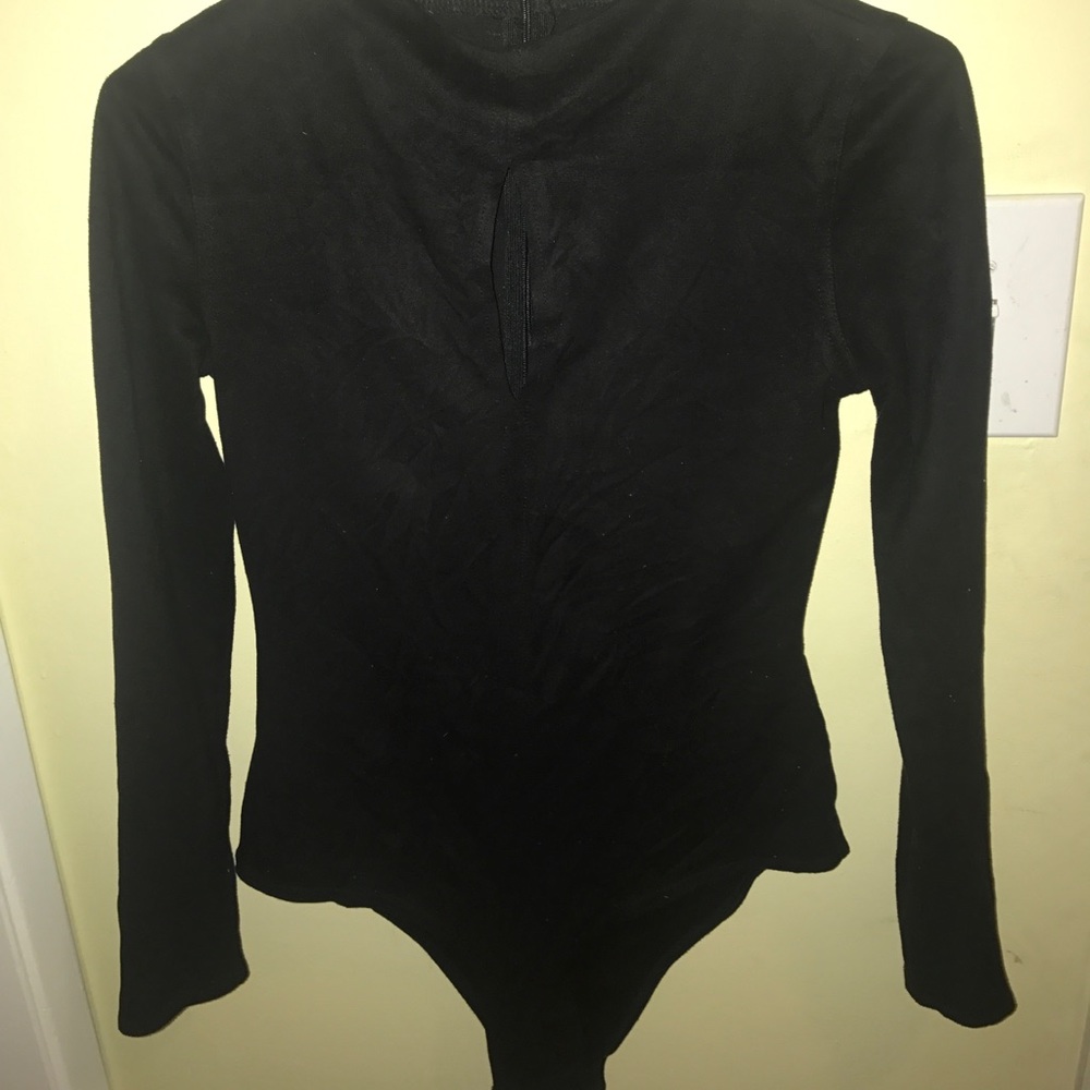 Mink pink body suit