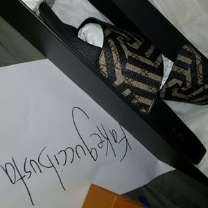 Gucci caleido slides