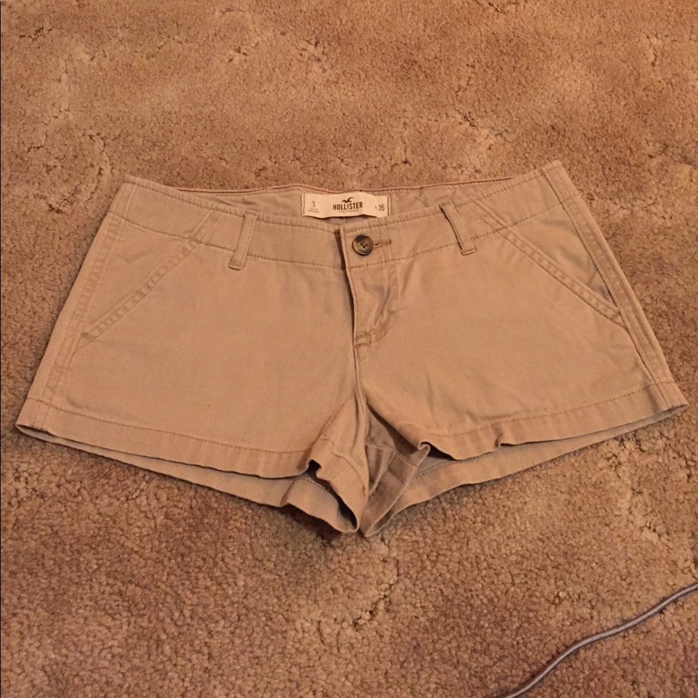 Hollister Khaki Shorts