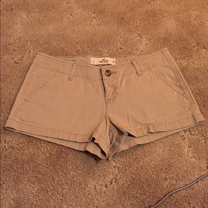 Hollister Khaki Shorts
