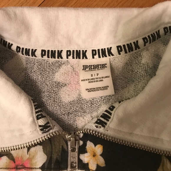 Victoria Secret Pink White Sweatshirt - Picture 4 of 4