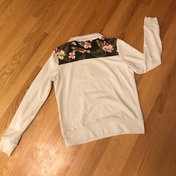 Victoria Secret Pink White Sweatshirt - Picture 2 of 4