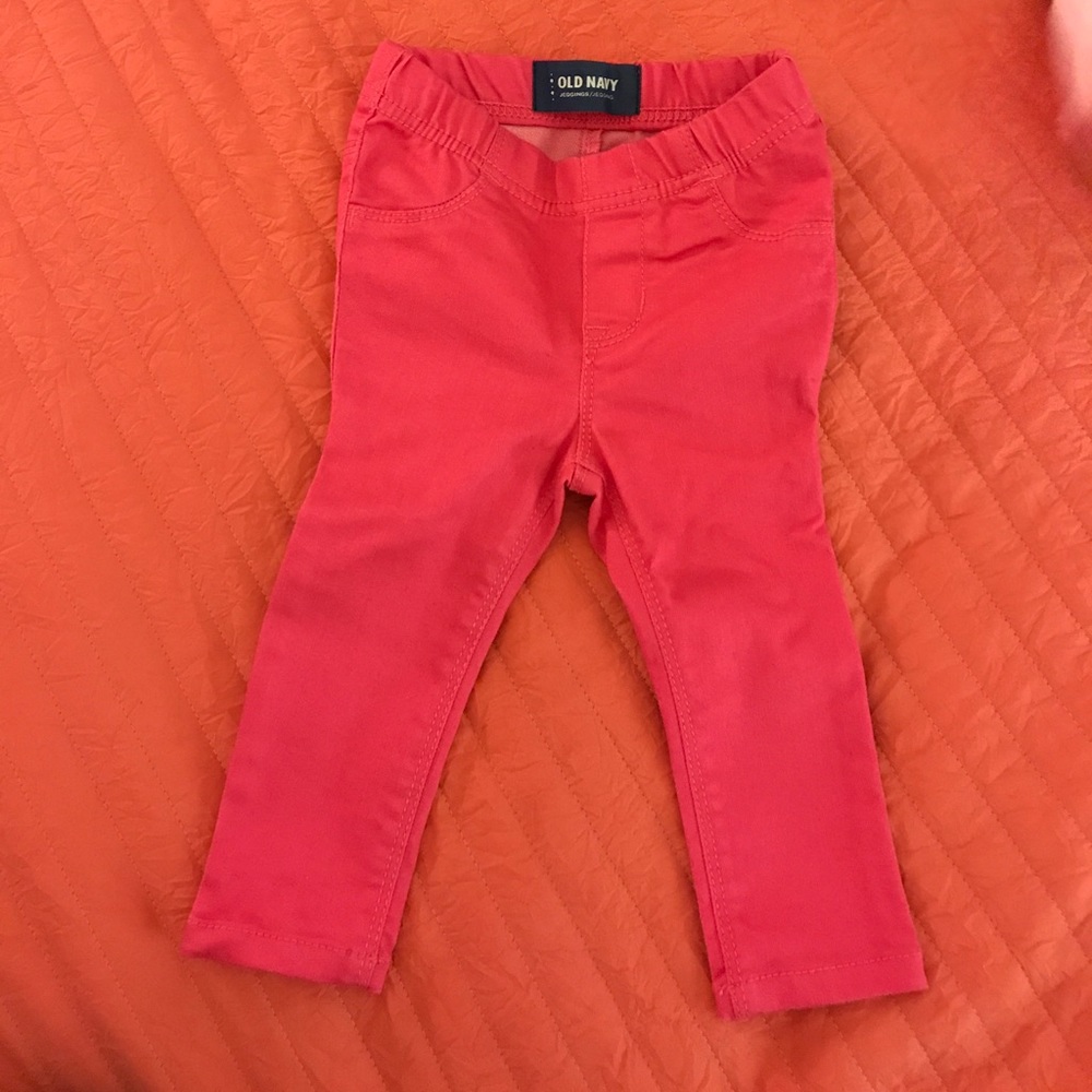 12-18M pink Old Navy jeans