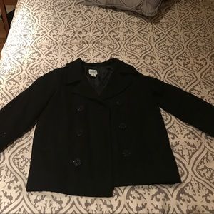 New without tags black boys peacoat