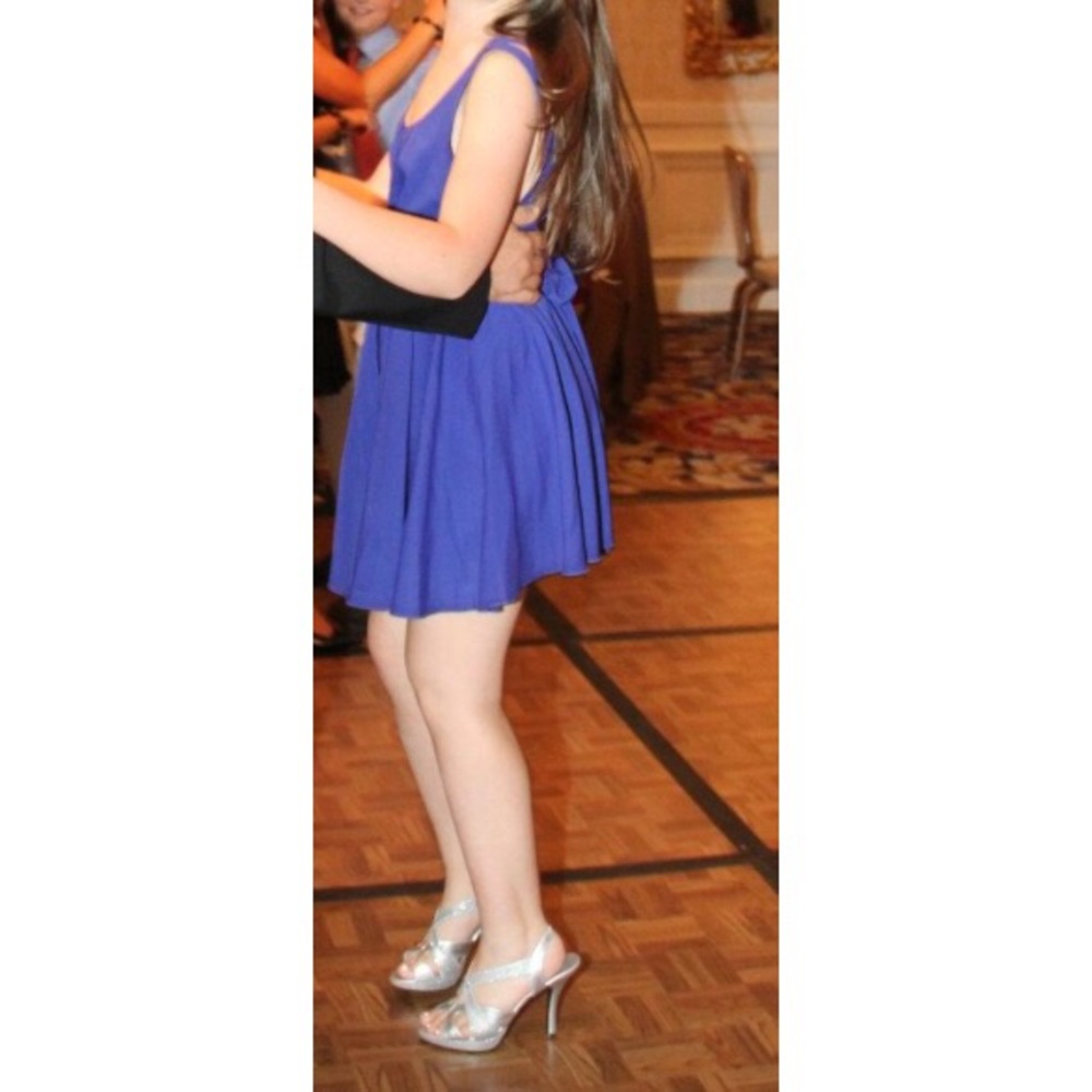 Lulu's Blue Cocktail Dress
