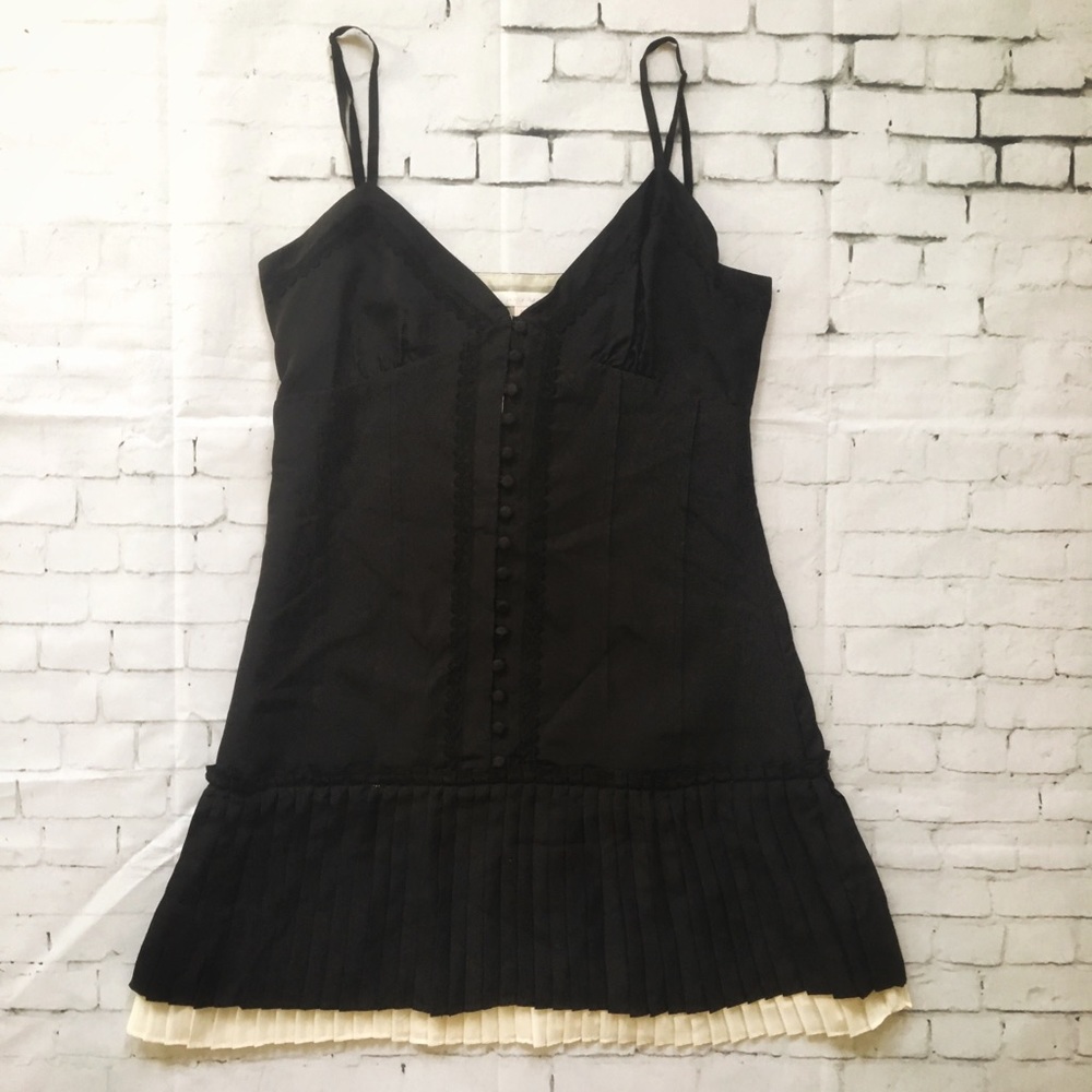 🌟Anthropology Jenny Han pleated slip dress 🌟
