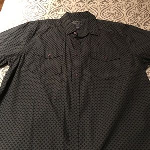NWT mens XL American Rag short sleeve button shirt