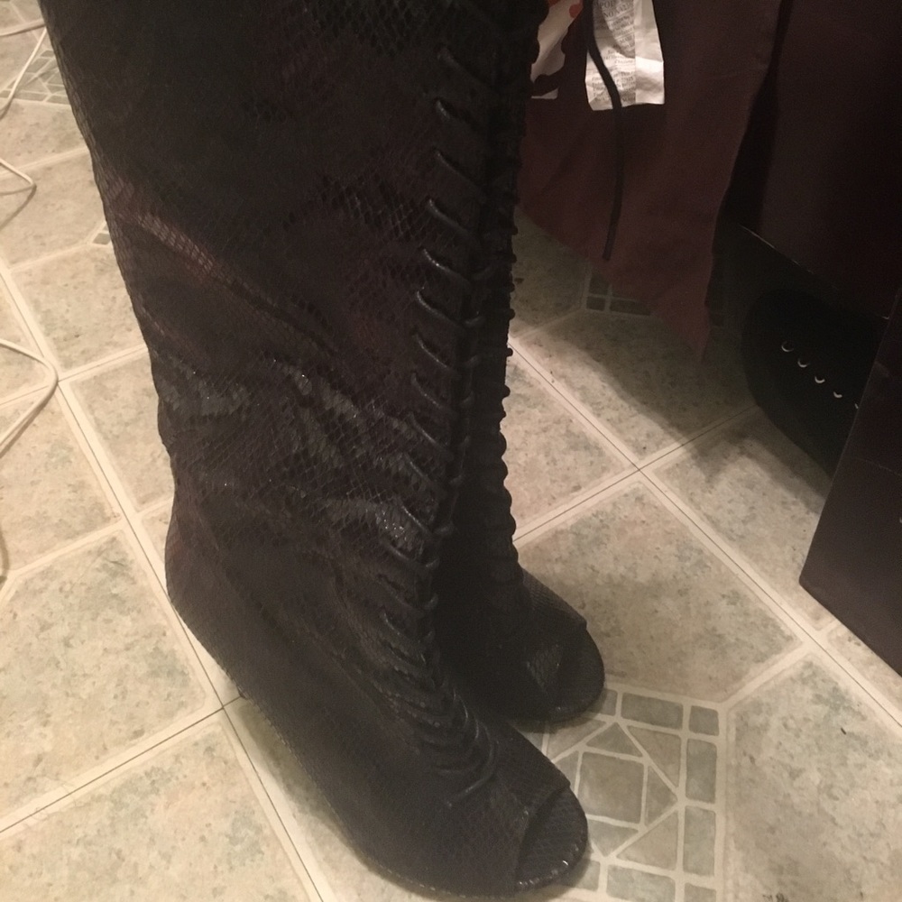Knee High Boot Heels