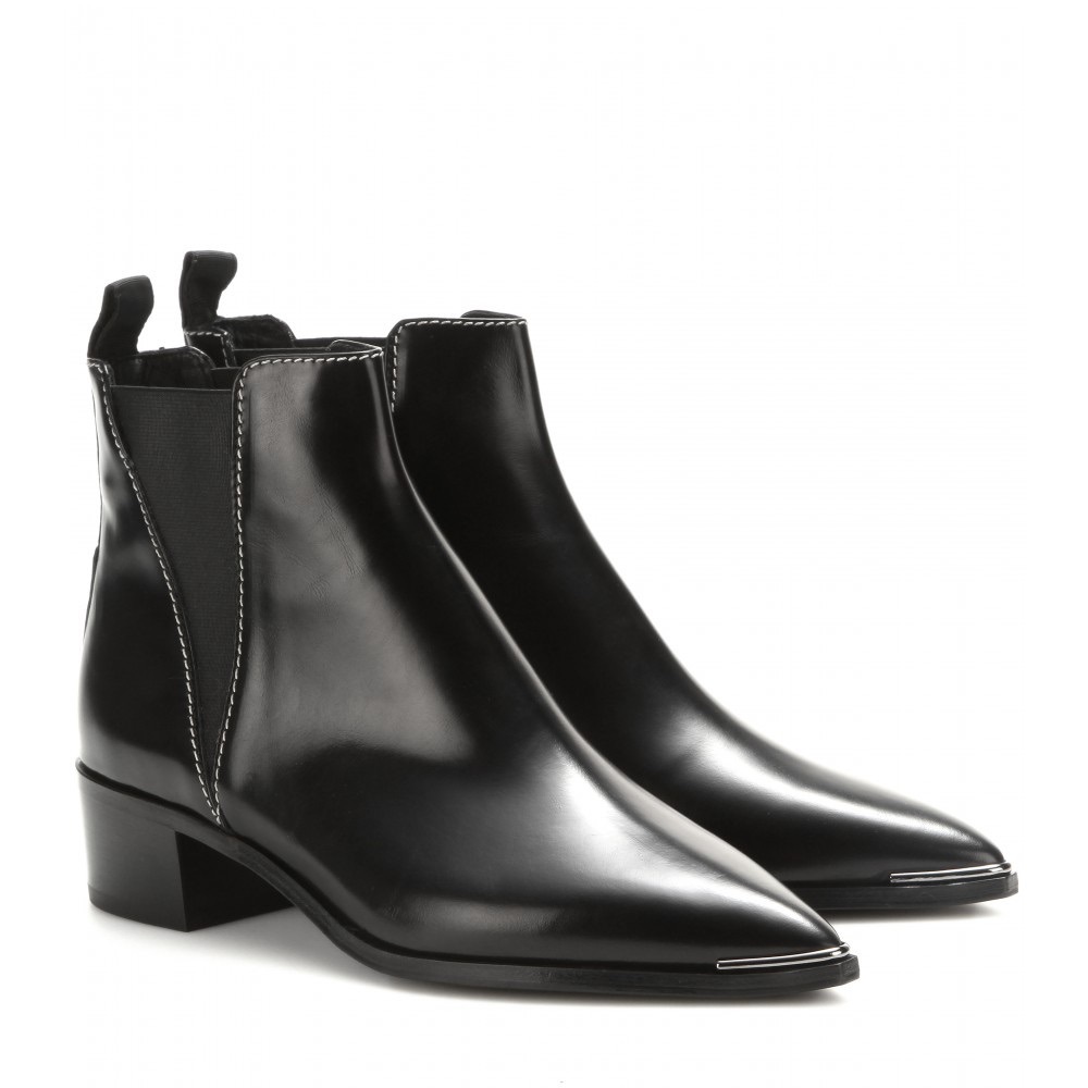 Acne Studios Black Jensen Boot.