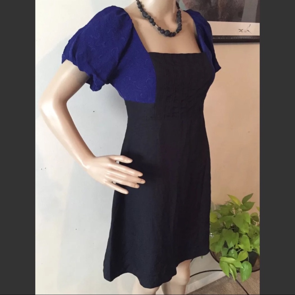 Anthropologie Moulinette Souers Silk Dress SZ 0 XS