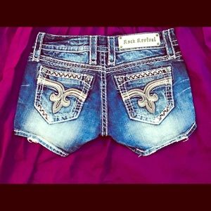 Rock Revival Denim Shorts