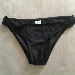 Mossimo Black Bikini Bottoms-Medium