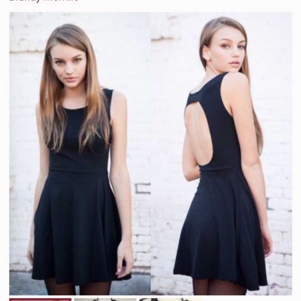 Brandy Melville Yuria black Dress