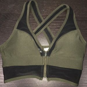 X by Gottex Mesh Blocked Sport Bra