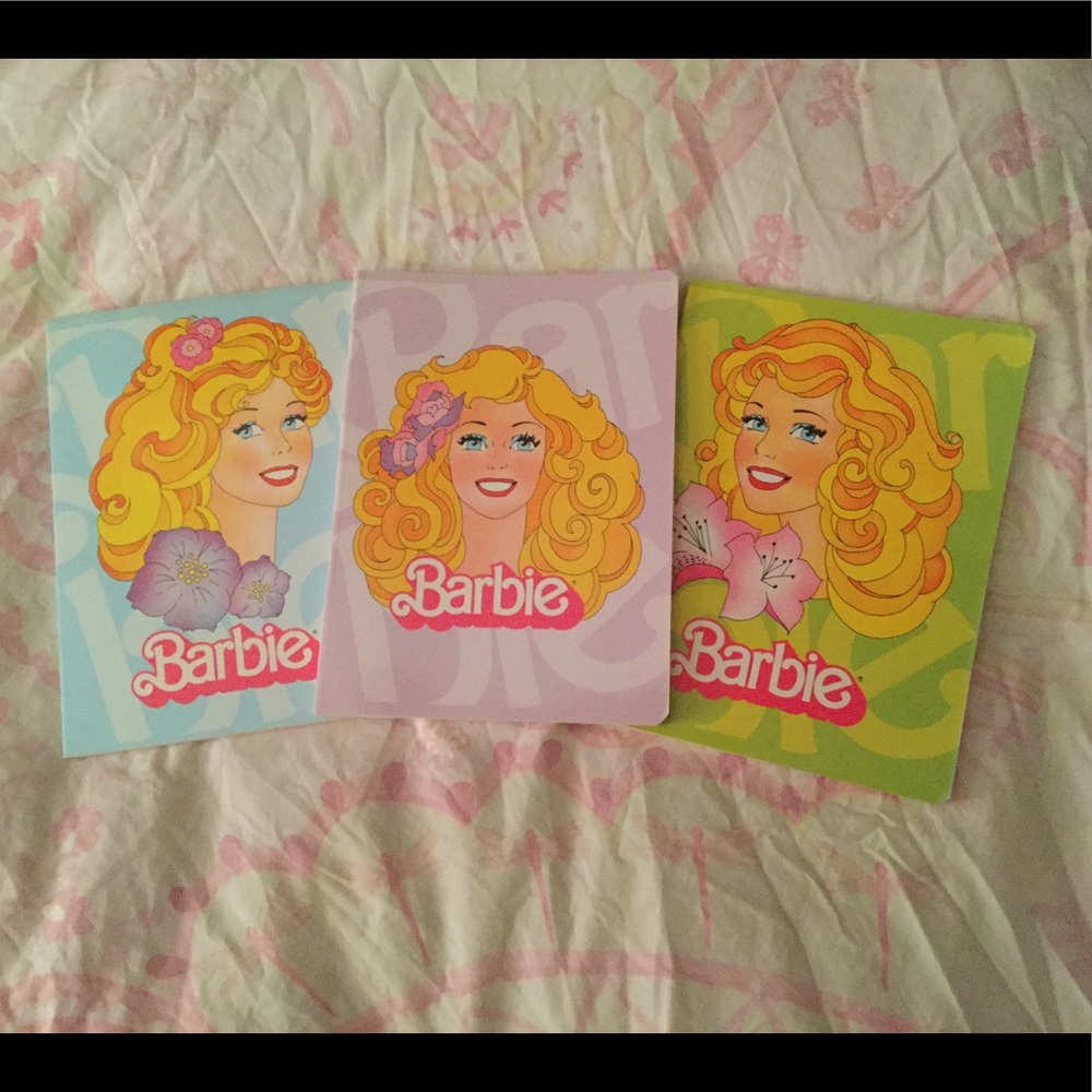 🛍Barbie Journal Bundle of 3 NOS!🛍