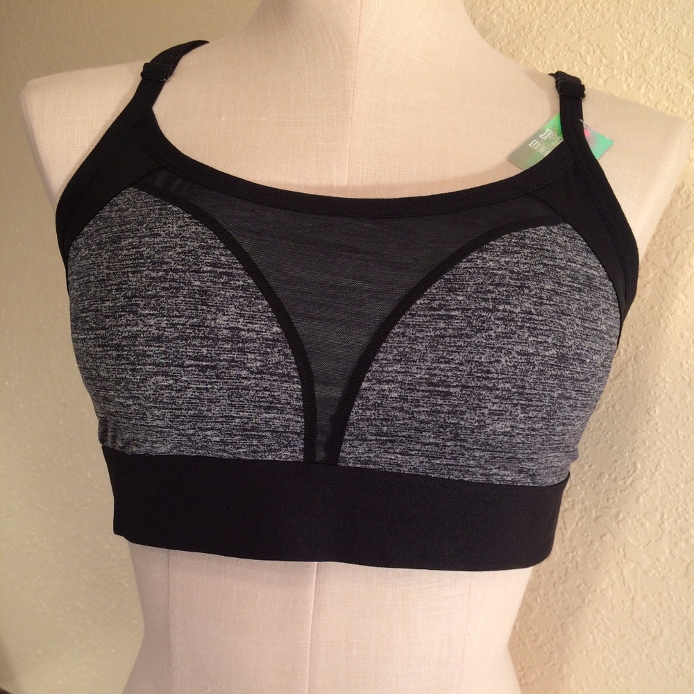 Victoria's Secret Pink Gray Sports Bra