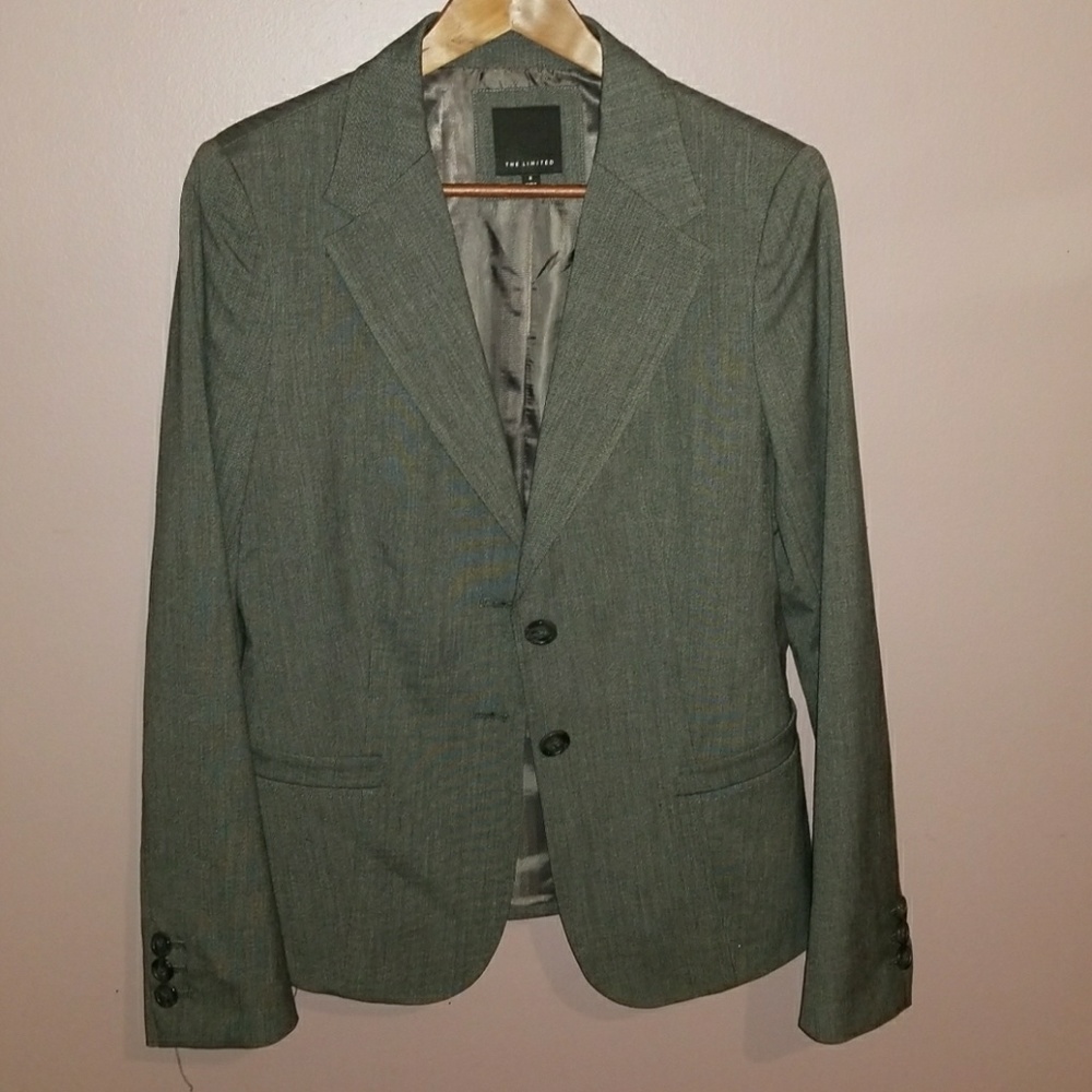 EUC Limited gray 2 button blazer