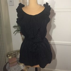 Ruffled BCBGMaxAzria Blouse