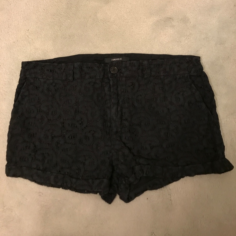 Lace shorts