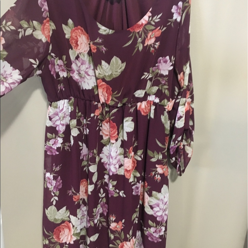 Pink Blush Maternity Dress