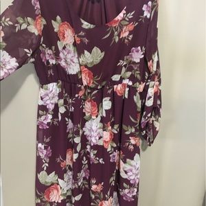 Pink Blush Maternity Dress