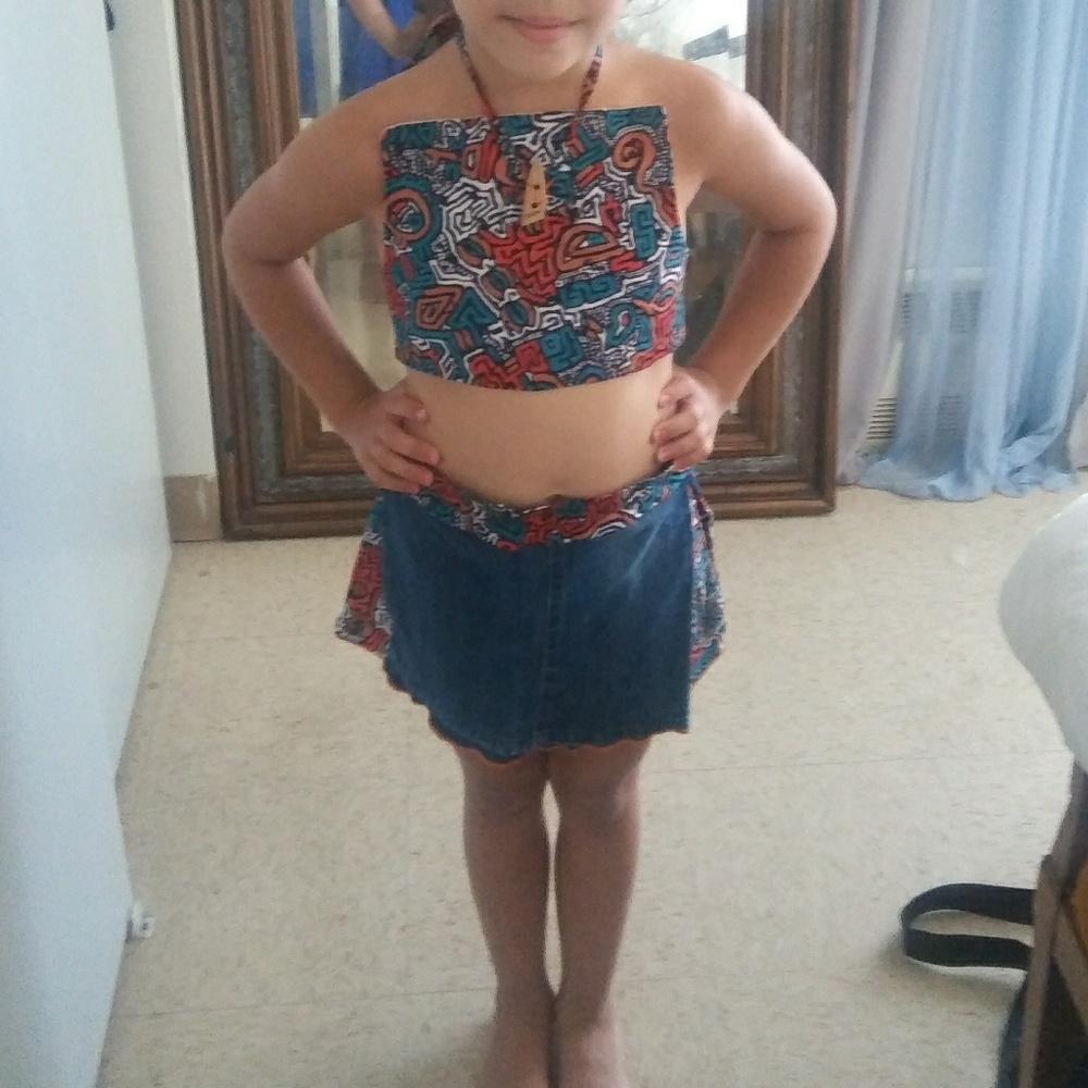Skirt set