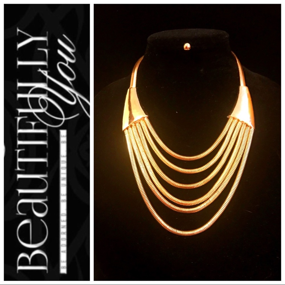 Gold Necklace Set