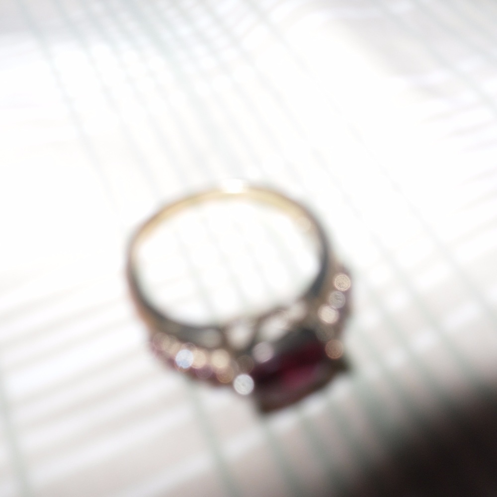 925 sterling silver engagement ring purple