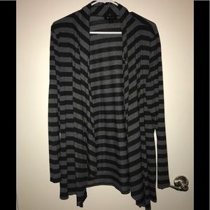 Black and grey cardigan