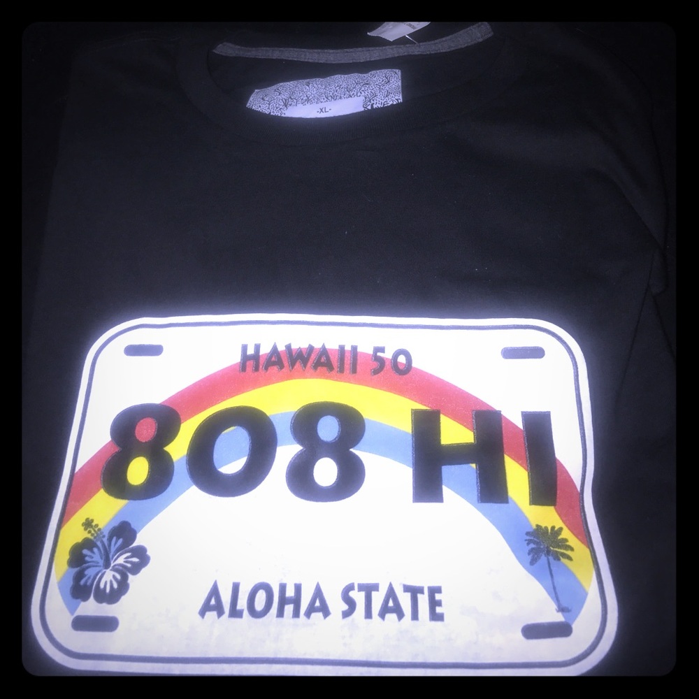 Real Hawaii Brand New Soft T Shirt with Tags!