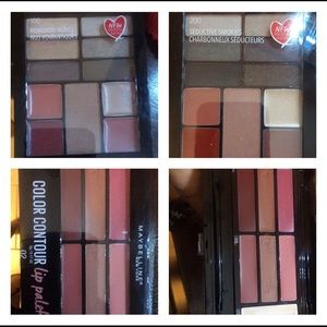 3 makeup palettes