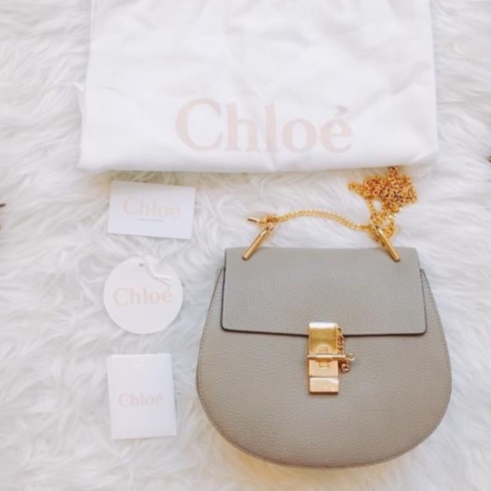 SOLD! Chloe Small Drew Cross Body chain bag - Picture 1 of 7