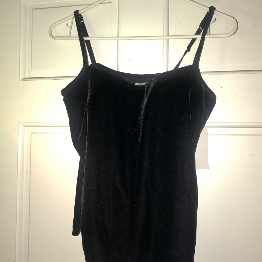 Velvet Shirt with Bra support