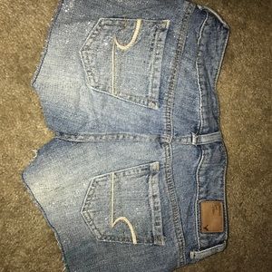 American Eagle Sparkle Shorts