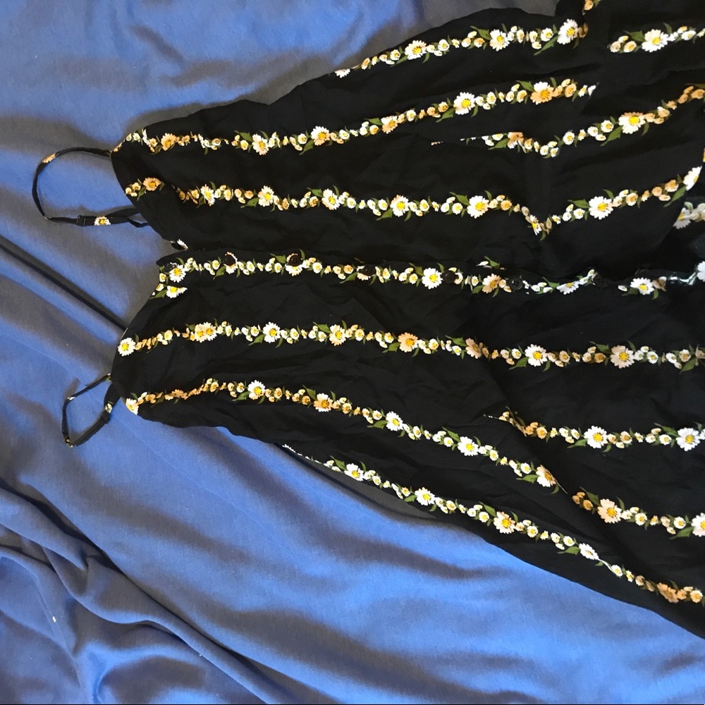 90s style dress with Daisy patterm