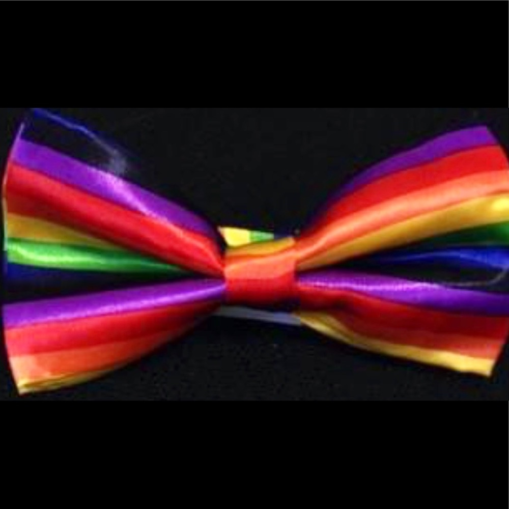 Rainbow Frenzy! Bow Ties