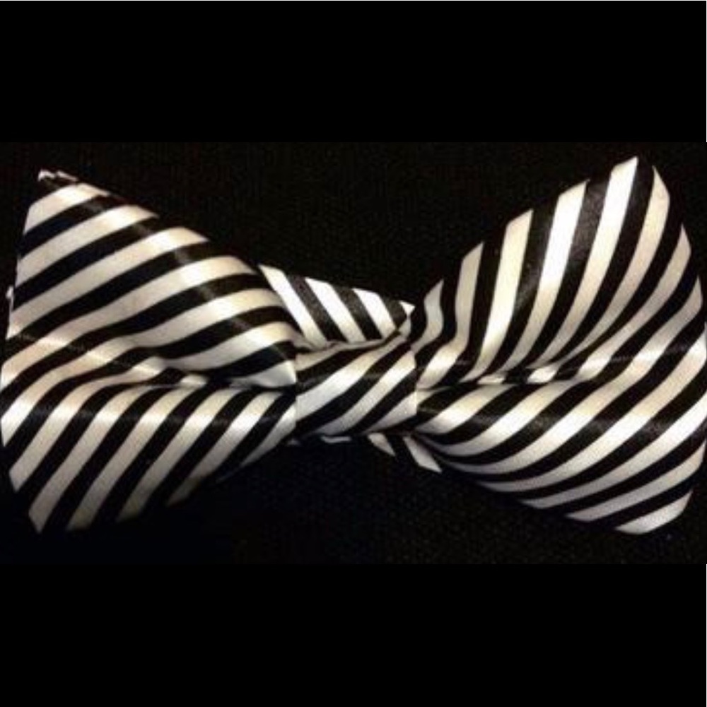 Diagonal Stripes Bow Ties