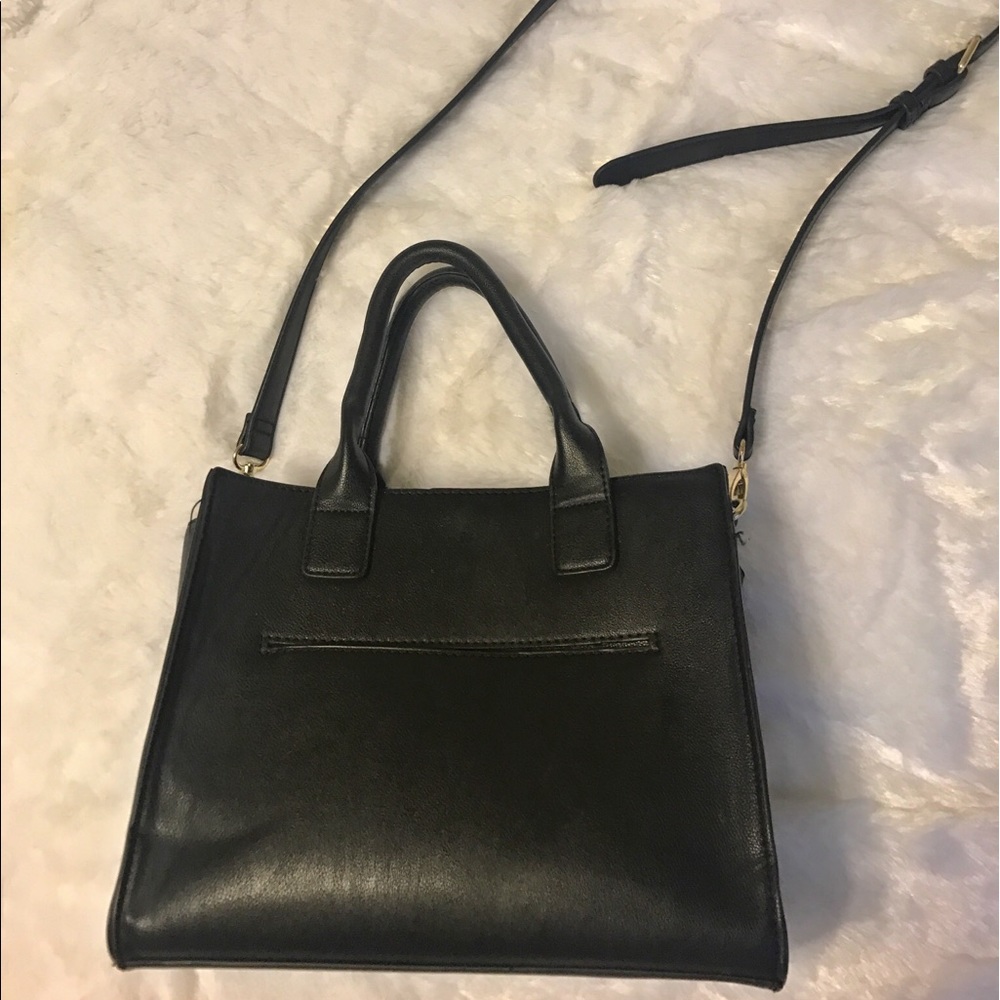 Black and gold forever 21 crossbody or handbag
