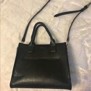Black and gold forever 21 crossbody or handbag