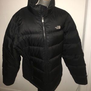 The North Face 550 Black Down Jacket Large.