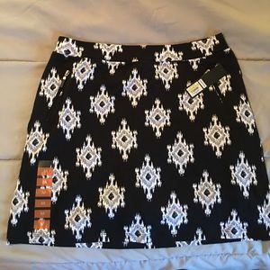 Jones New York ikat skort