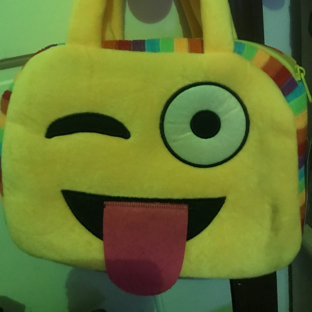 Adorable Emoji Purse brand new