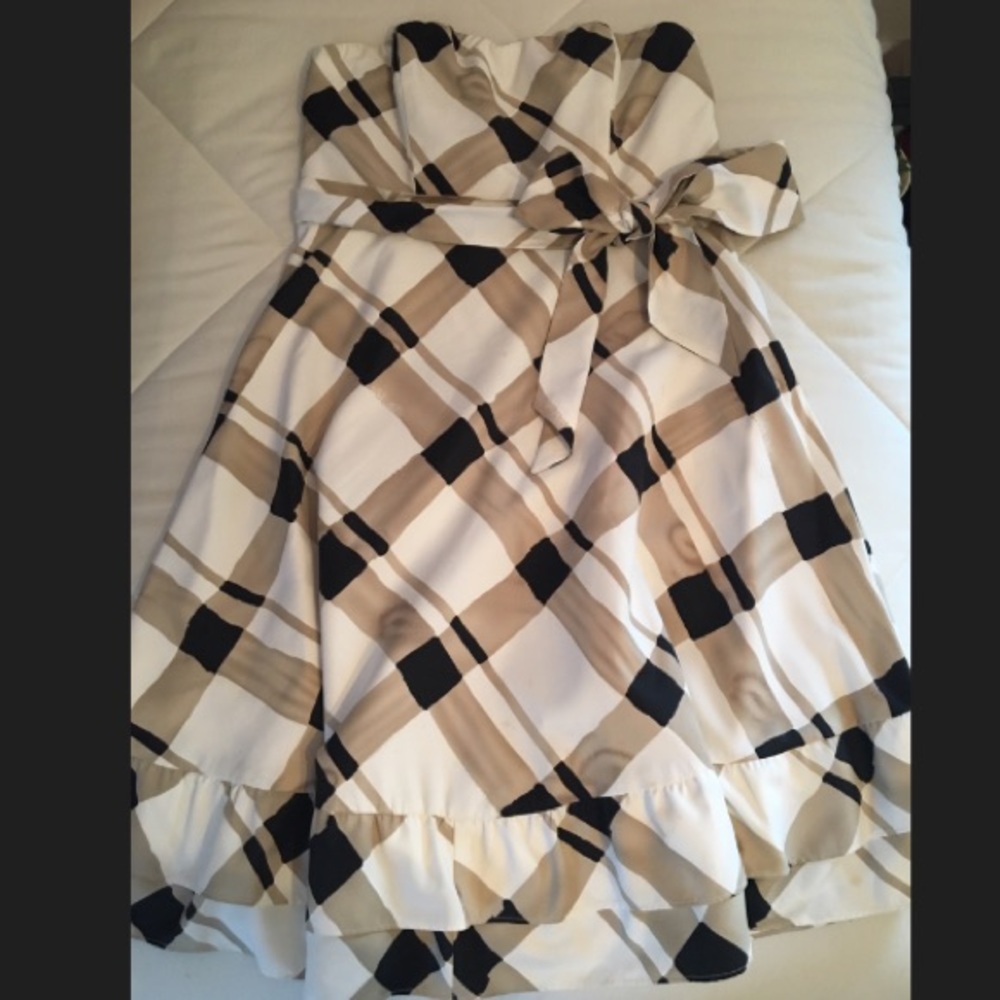 The Limited strapless dress