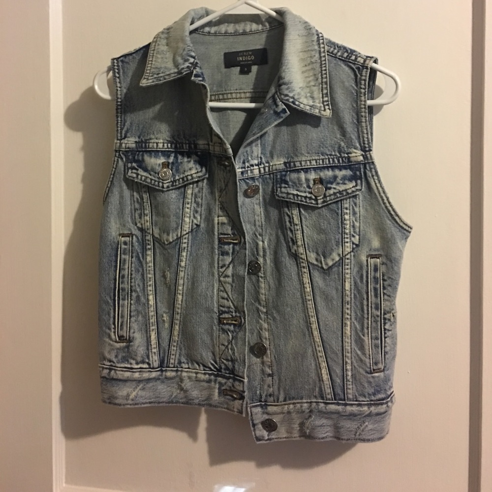 J.Crew Denim vest