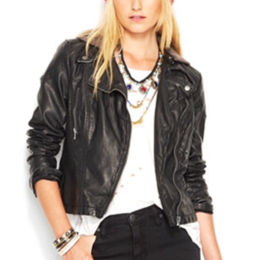 Free People Moto Jacket